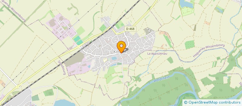 localisation de l'entreprise GLOBAL PORT  KILSTETT