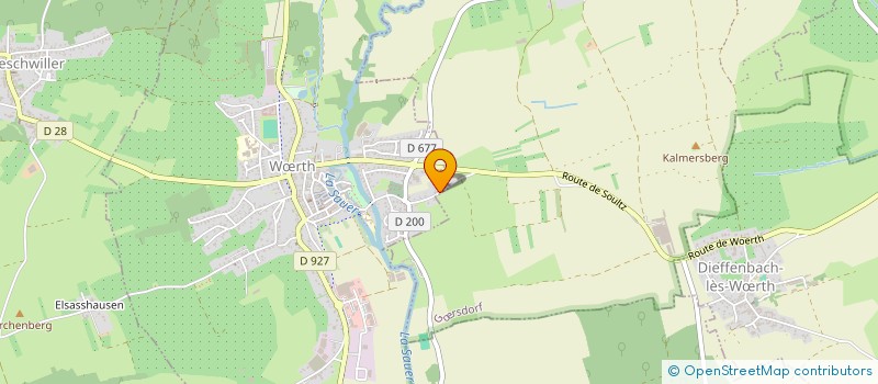 localisation de l'entreprise GLOBAL POSE 67  WRTH