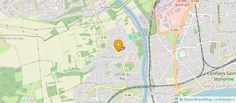 localisation de l'entreprise GLOBAL RENO  MAURECOURT