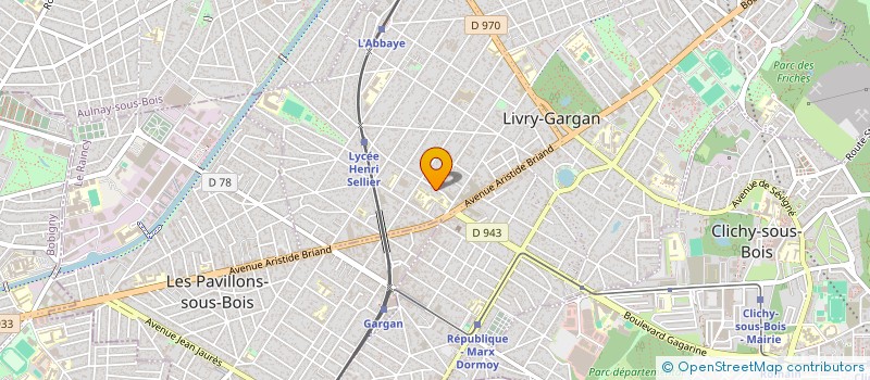 localisation de l'entreprise GLOBAL RENOV  LIVRY-GARGAN