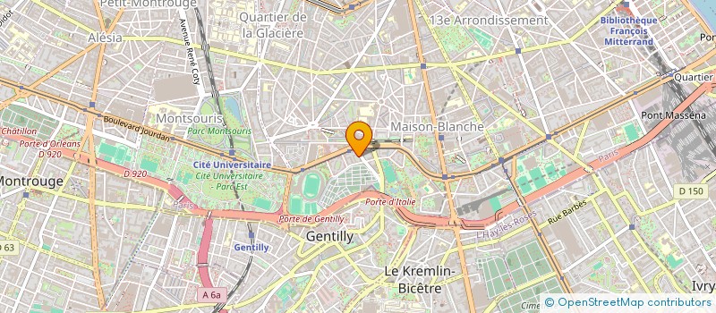 localisation de l'entreprise GLOBAL RENOV  PARIS