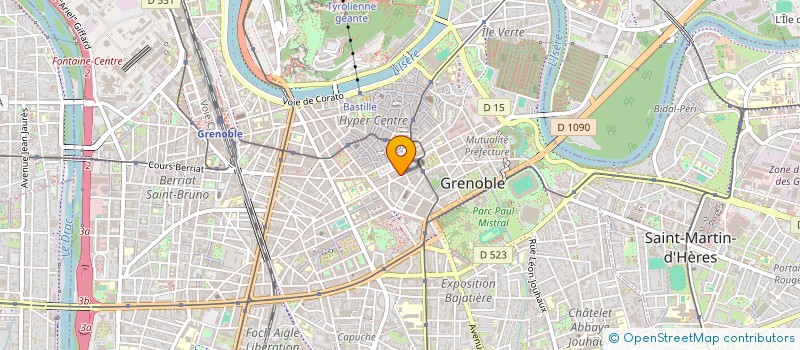 localisation de l'entreprise GLOBAL RENTING à GRENOBLE