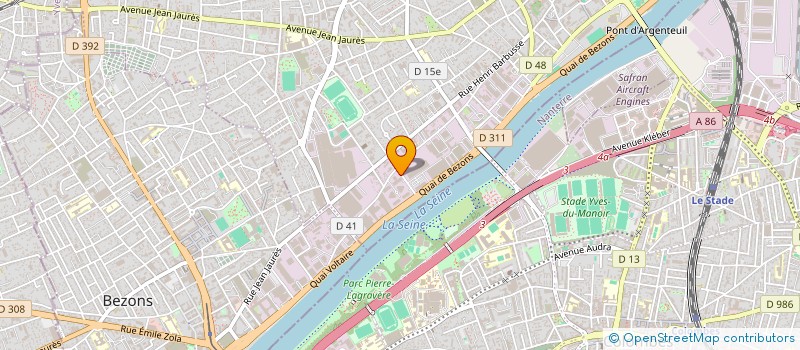 localisation de l'entreprise GLOBAL REPAR  ARGENTEUIL