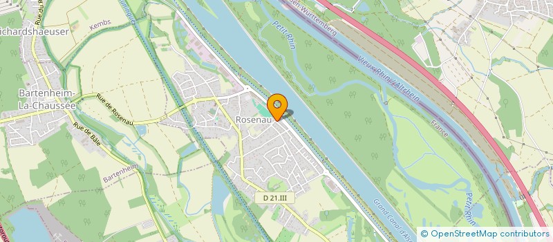 localisation de l'entreprise GLOBAL RESEAUX  ROSENAU