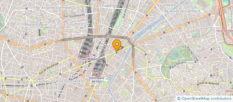 localisation de l'entreprise GLOBAL RETOUCHERIE  PARIS