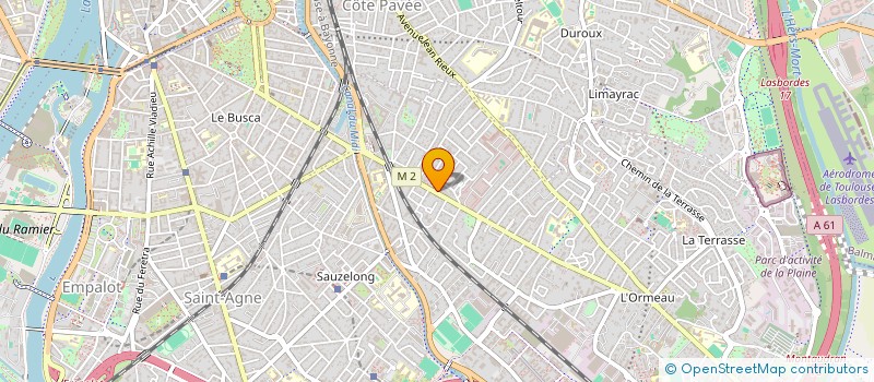 localisation de l'entreprise GLOBAL S CHANGE  TOULOUSE