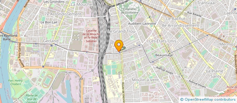 localisation de l'entreprise GLOBAL S DISTRIBUTION  LYON