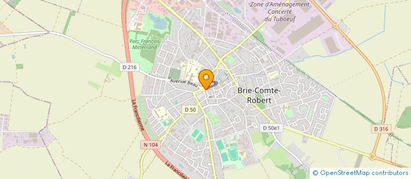 localisation de l'entreprise GLOBAL SALES à BRIE-COMTE-ROBERT