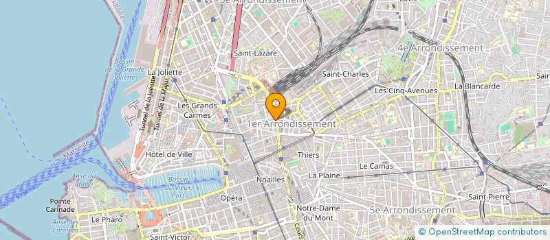 localisation de l'entreprise GLOBAL SD à MARSEILLE