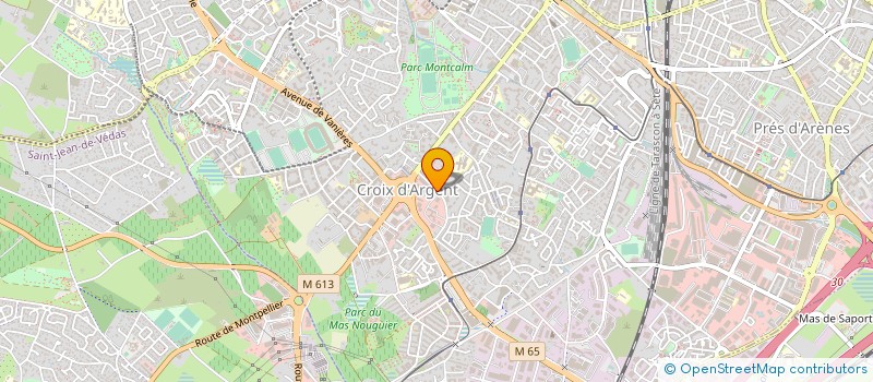localisation de l'entreprise GLOBAL SECURITE INTERVENTION à MONTPELLIER