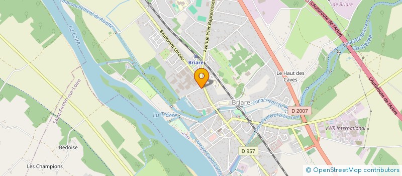 localisation de l'entreprise GLOBAL SECURITY CONSULTING - GSC à BRIARE