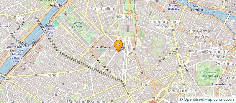 localisation de l'entreprise GLOBAL SECURITY LOGISTICS INT à PARIS