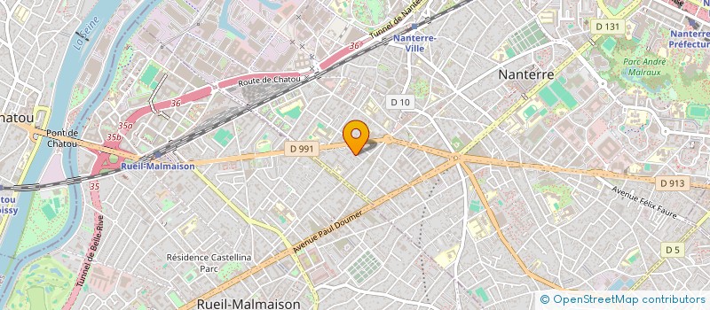 localisation de l'entreprise GLOBAL SERVICE FINANCE  COLOMBES