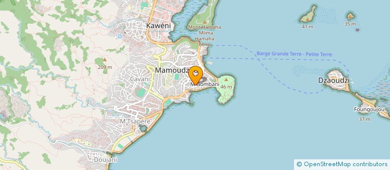 localisation de l'entreprise GLOBAL SERVICE LOGISTIQUE à MAMOUDZOU