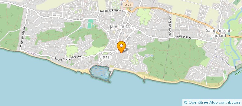 localisation de l'entreprise GLOBAL SERVICES à JARD-SUR-MER