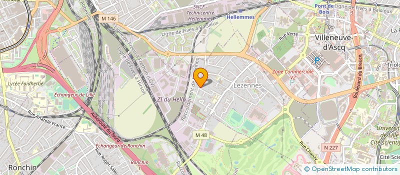localisation de l'entreprise GLOBAL SERVICES à LILLE