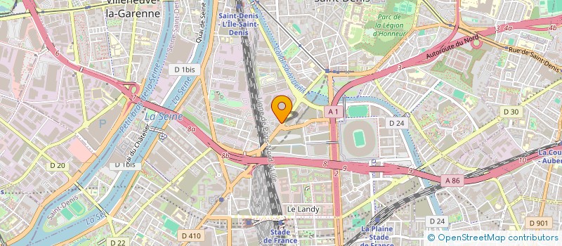 localisation de l'entreprise GLOBAL SERVICES  SAINT-DENIS