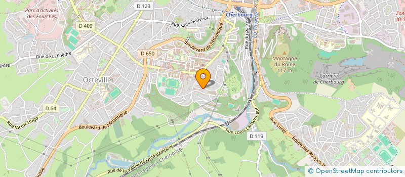 localisation de l'entreprise GLOBAL SERVICES BATIMENT EN ABREGE GSB  CHERBOURG-EN-COTENTIN