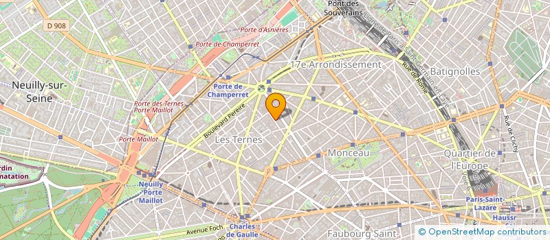 localisation de l'entreprise GLOBAL SERVICES & NEGOCES SOLUTIONS  PARIS