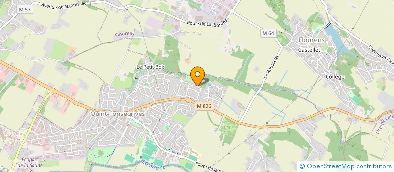 localisation de l'entreprise GLOBAL SHAPERS TOULOUSE HUB  QUINT-FONSEGRIVES