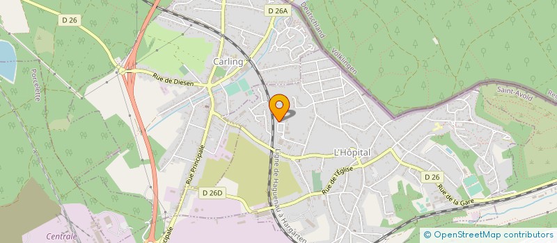 localisation de l'entreprise GLOBAL SMART FACADES  L'HOPITAL