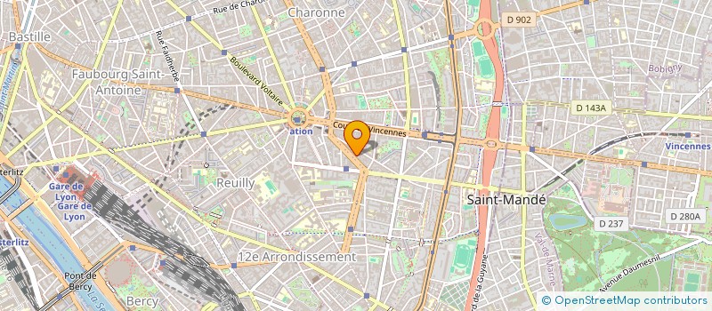 localisation de l'entreprise GLOBAL SOFTWARE  PARIS