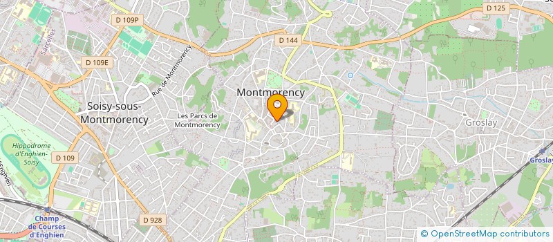 localisation de l'entreprise GLOBAL SPORT DIFFUSION  MONTMORENCY