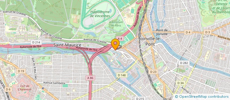 localisation de l'entreprise GLOBAL STRAT CONSULTING  SAINT-MAURICE