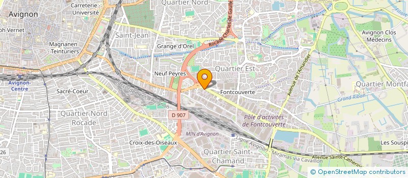 localisation de l'entreprise GLOBAL SUD à AVIGNON