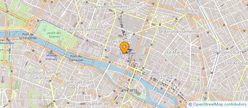 localisation de l'entreprise GLOBAL SUPPLY COMPANY à PARIS