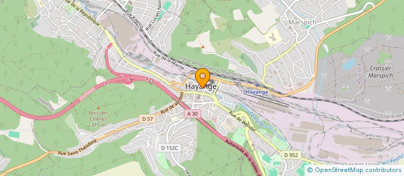 localisation de l'entreprise GLOBAL SUPPLY SOLUTIONS  HAYANGE