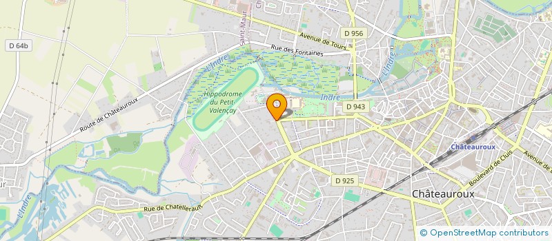 localisation de l'entreprise GLOBAL SYSTEMA 36 à CHATEAUROUX