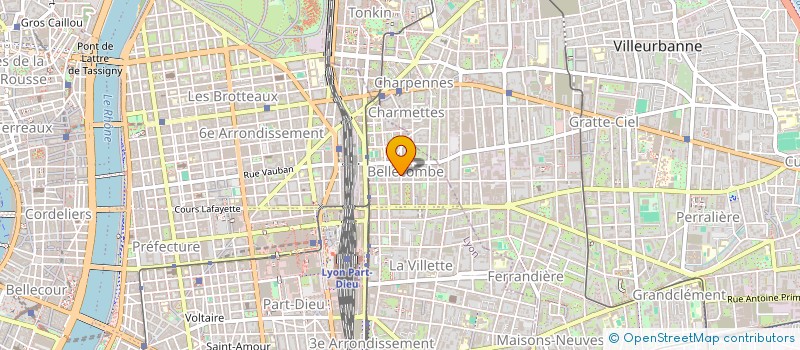 localisation de l'entreprise GLOBAL SYSTEMA 69 à LYON