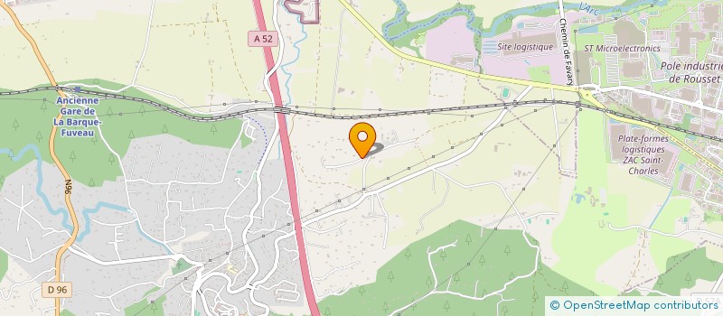 localisation de l'entreprise GLOBAL TC IMMO  FUVEAU