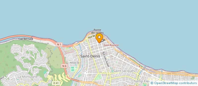localisation de l'entreprise GLOBAL TECHNOLOGIES HOLDING à SAINT-DENIS