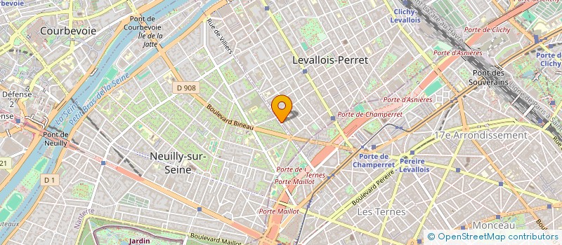 localisation de l'entreprise GLOBAL TECHNOLOGIES PARTNERS à LEVALLOIS-PERRET