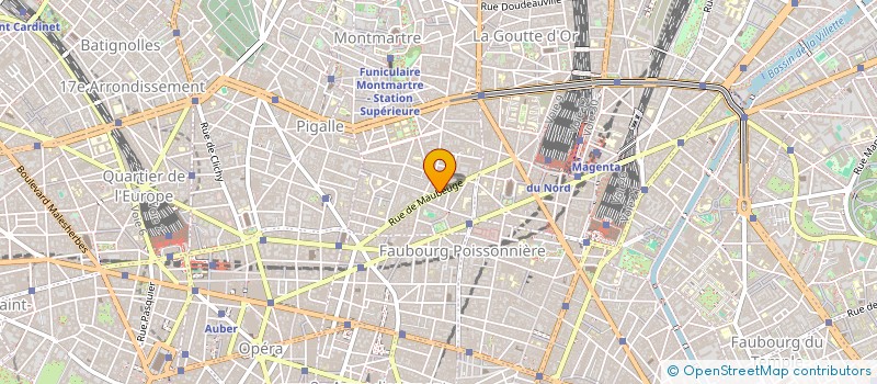 localisation de l'entreprise GLOBAL TELECOM SERVICE à PARIS