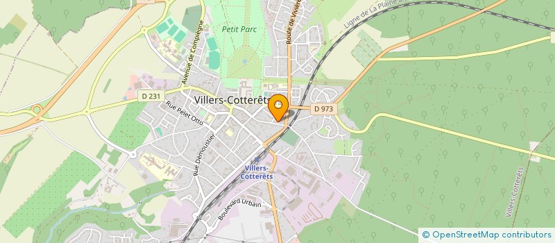 localisation de l'entreprise GLOBAL-TOOLS  VILLERS-COTTERETS