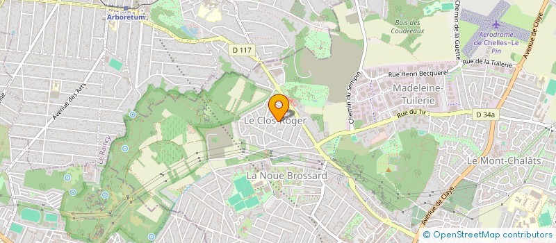 localisation de l'entreprise GLOBAL TRANSFER  CHELLES