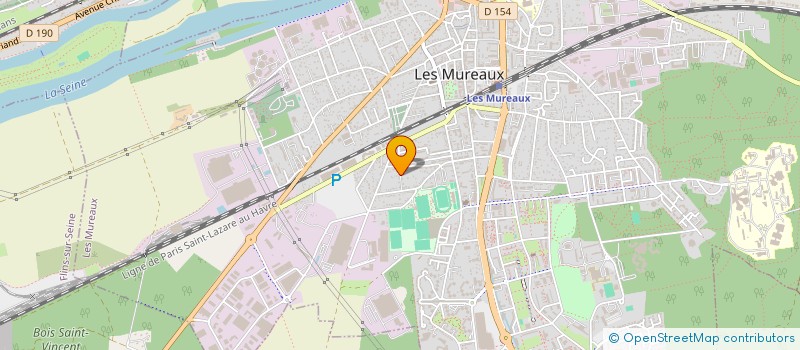 localisation de l'entreprise GLOBAL TRAVAUX BATIMENT à LES MUREAUX