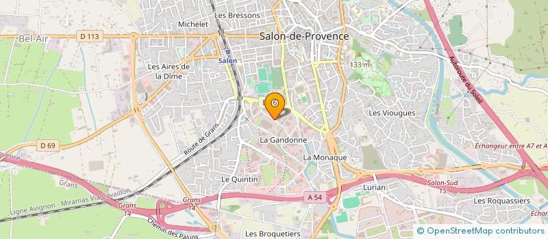 localisation de l'entreprise GLOBAL VALVES SERVICES à SALON-DE-PROVENCE