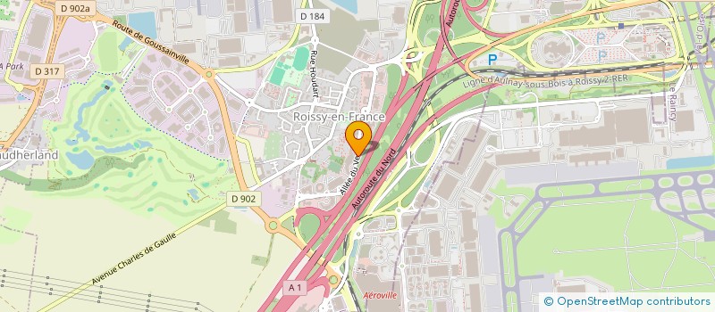 localisation de l'entreprise GLOBAL VIP EXCLUSIVE SERVICES  ROISSY-EN-FRANCE