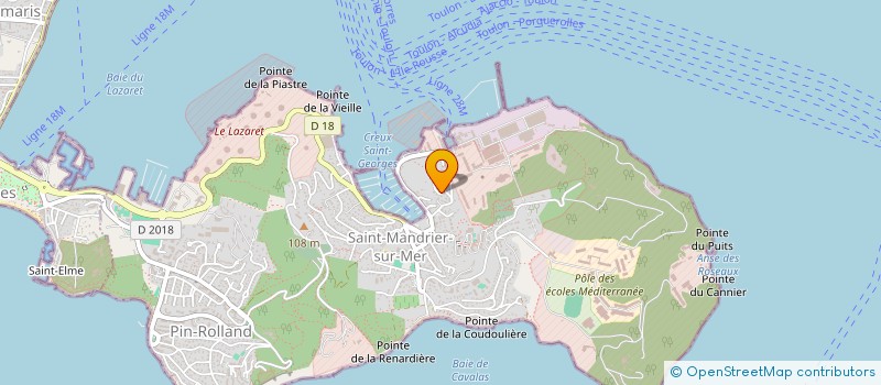 localisation de l'entreprise GLOBAL WASTE-TO-ENERGY PERFORMANCE SOLUTIONS  SAINT-MANDRIER-SUR-MER