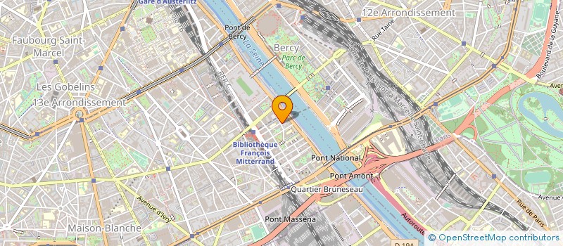 localisation de l'entreprise GLOBAL YOUTH & STUDENT COMMUNITY  PARIS