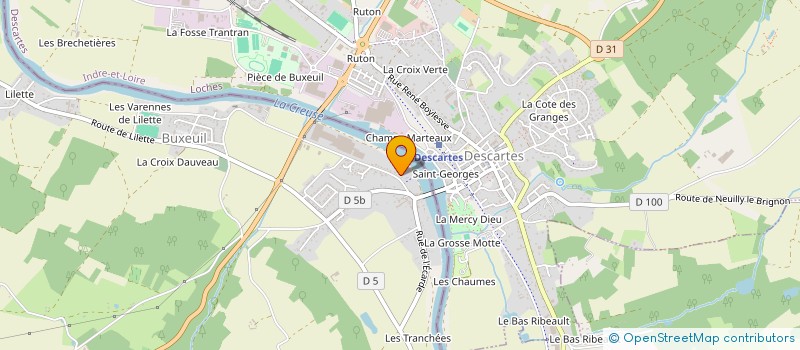 localisation de l'entreprise GLOBALCOR.INT à BUXEUIL