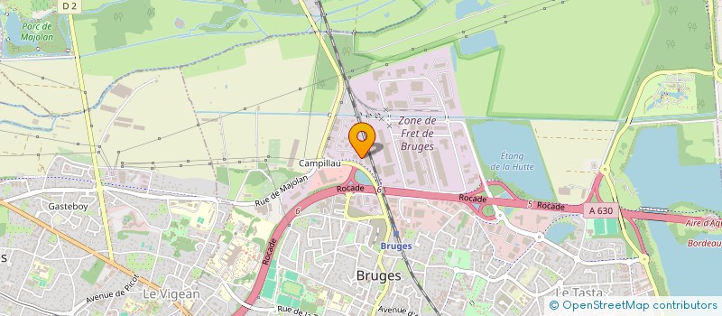 localisation de l'entreprise GLOBALE IMMO PAGES  BRUGES