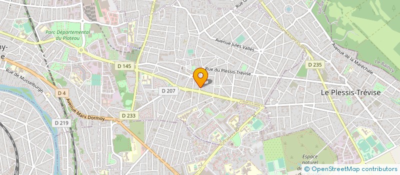 localisation de l'entreprise GLOBALE POSE  CHAMPIGNY-SUR-MARNE