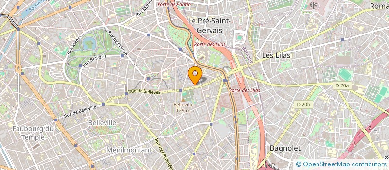 localisation de l'entreprise GLOBALE SERVICES  PARIS