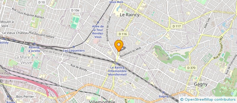 localisation de l'entreprise GLOBALE TELECOM& MEDICALE SYSTEME à BAGNOLET