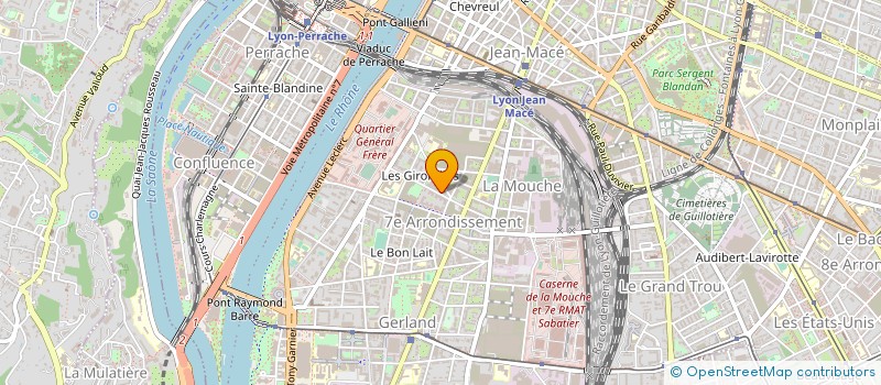 localisation de l'entreprise GLOBALLIANS à LYON